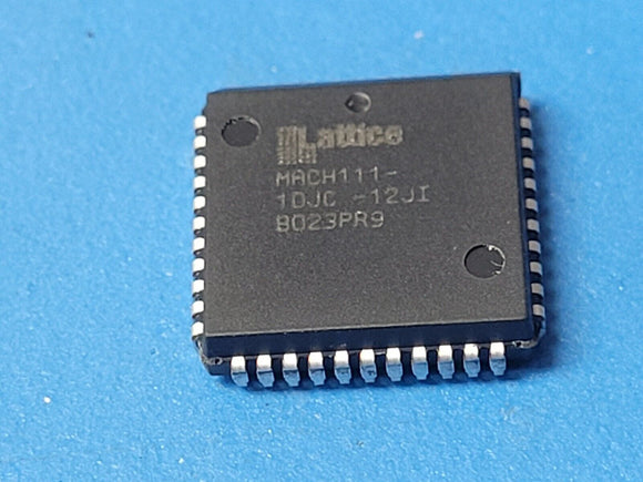 (1 PC) MACH111-10JC LATTICE EE PLD, 10ns, 32-Cell, CMOS, PLCC44