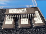(4 PCS) M27C1001-12F1 EPROM, 128K x 8, 120ns, 32 Pin, Ceramic, DIP