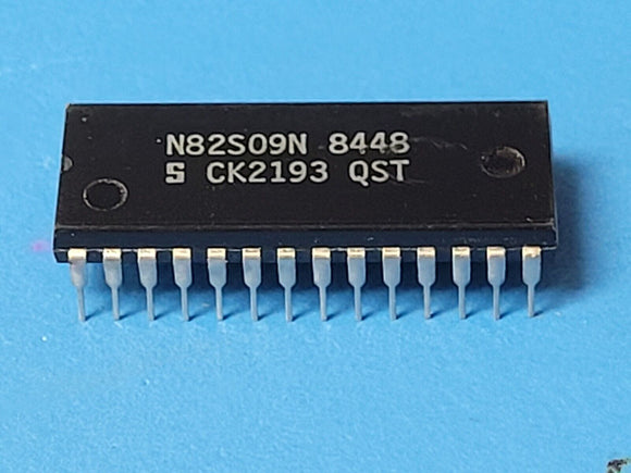 (1 PC) N82S09N SIGNETICS Standard SRAM, 64X9, 45ns, TTL, PDIP28