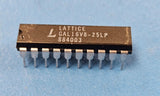 (2PCS) GAL16V8-25LP Lattice EE PLD, 25ns, PAL-Type, CMOS, PDIP20