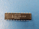 (2PCS) GAL16V8-25LP Lattice EE PLD, 25ns, PAL-Type, CMOS, PDIP20