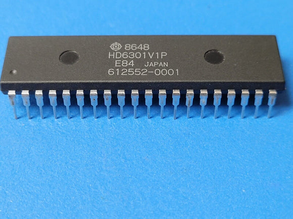 (1 PC) HD6301V1P HIT Microcontroller, 8-Bit, MROM, 6800 CPU, 1MHz, CMOS, PDIP40