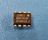 (5PCS) ADM705AN Power Supply Mgmt Circuit, Fixed, 1 Channel, +4.65V, CMOS, PDIP8