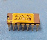 (1PC) AD7517D GOLD IC GOLD LEADS CDIP16