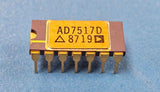 (1PC) AD7517D GOLD IC GOLD LEADS CDIP16