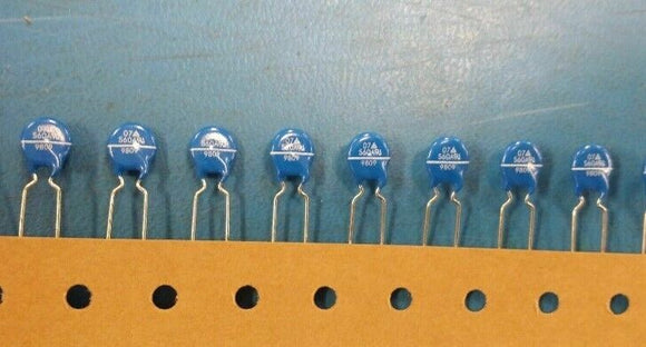 (100PCS) S07S60AGS2 Varistor, 85V, 4.8J, Radial Lead