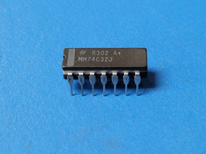 (1 PC) MM74C32J NSC OR Gate 4-Func 2-Input CMOS CDIP14
