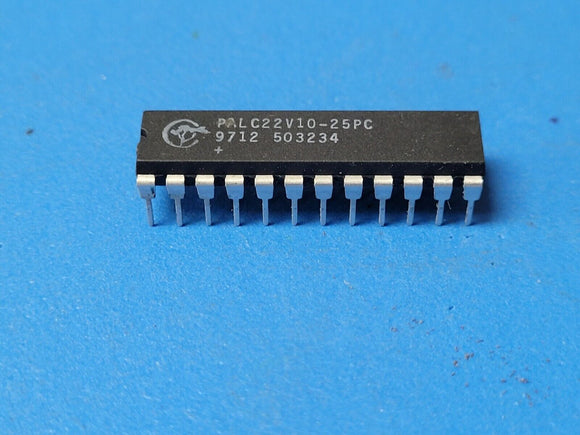 (1 PC) PALC22V10-25PC Programmable Logic Device (PLD) IC 10 Macrocells 24-PDIP