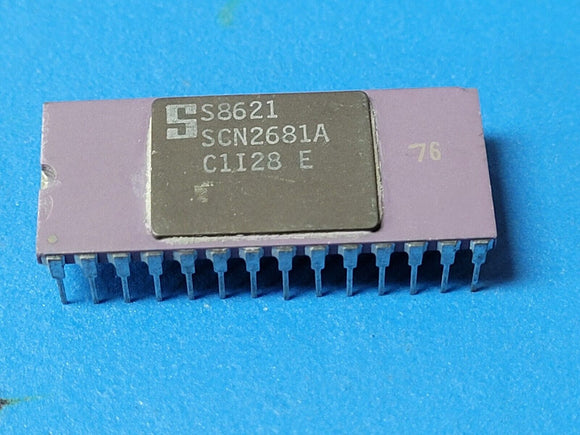 (1 PC) SCN2681AC1I28 SIGNETICS Serial I/O Controller, MOS, CDIP28