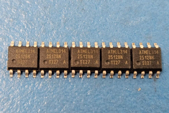 (10pcs) AT25128AN-10SI-2.7 EEPROM Memory IC 128Kbit SPI 20 MHz 8-SOIC