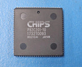 (15 PCS) P82C201-10 CHIPS PC/AT Chipset IC, PLCC 84 PIN 1732T0093 MKXB76BQ-00