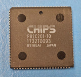 (15 PCS) P82C201-10 CHIPS PC/AT Chipset IC, PLCC 84 PIN 1732T0093 MKXB76BQ-00