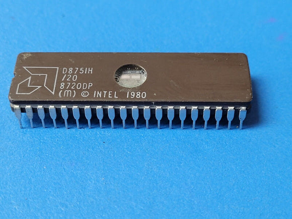 (1 PC) D8751H/20 AMD Microcontroller 8-Bit UVPROM 8051 CPU 12MHz CMOS CDIP40