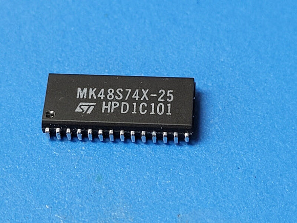 (1 PC) MK48S74X25 STMICRO Cache Tag SRAM, 8KX8, 25ns, CMOS, SOJ28