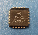 (3PCS) MC10H102FN Motorola NOR Gate, 10H Series, 4-Func, 2-Input, ECL, PLCC-20