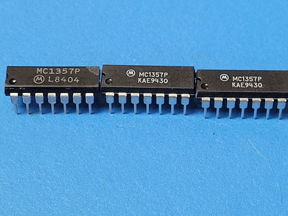 (1 PC) MC1357P MOT TV Sound IF or FM IF Amplifier with Quadrature Detector