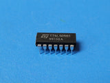 (5 PCS) T74LS05B1 STMICRO Inverter IC 6 Channel Open Collector 14-PDIP