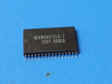 (2 PCS) KM68512ALG-7 SAMSUNG Standard SRAM 64KX8 70ns CMOS SOIC32