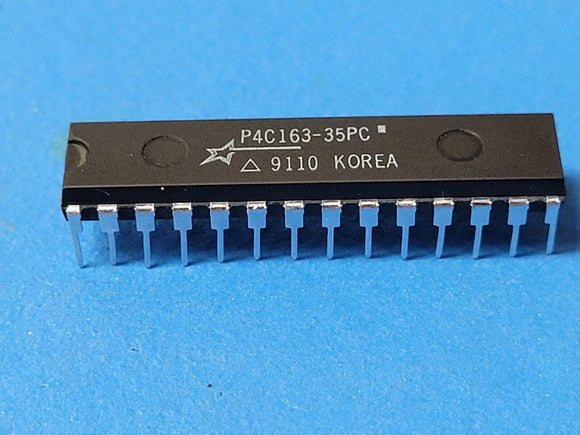 (1 PC) P4C163-35PC Standard SRAM, 8KX9, 35ns, CMOS, PDIP28