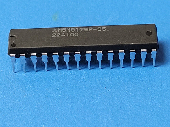 (1 PC) M5M5179P-35 MITSUBISHI Standard SRAM 8KX9 35ns CMOS PDIP28