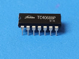 (2 PCS) TC4068BP TOSHIBA AND/NAND Gate, 1-Func, 8-Input, CMOS, PDIP14