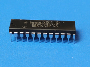 (1 PC) IMS1433P-45 INMOS SRAM, 45ns, MOS, PDIP20