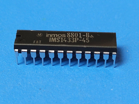 (1 PC) IMS1433P-45 INMOS SRAM, 45ns, MOS, PDIP20