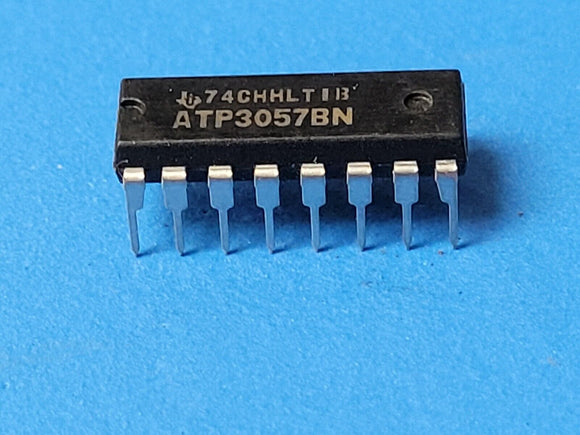 (1 PC) ATP3057BN TI PCM Codec, A-Law, 1-Func, CMOS, PDIP16