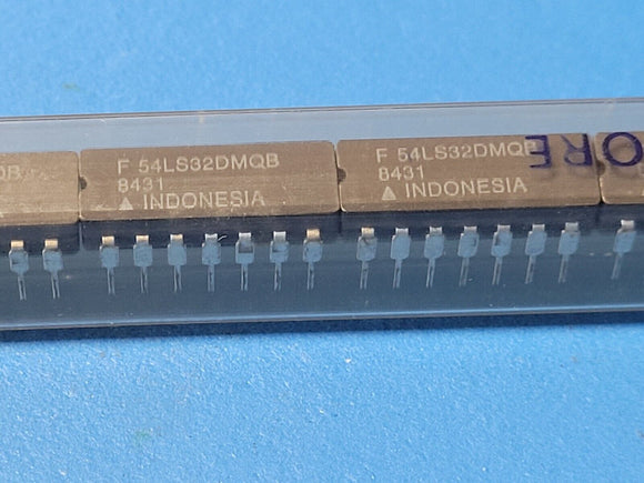 (2 PCS) 54LS32DMQB FSC OR Gate, LS Series, 4-Func, 2-Input, TTL, CDIP14