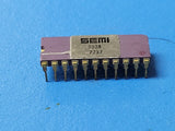 3308 VINTAGE GOLD PLATED IC 22 PIN 1977 DATE CODE VERY RARE