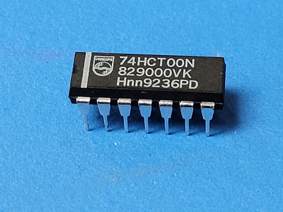 (11 PCS) 74HCT00N PHILIPS IC NAND Gate IC 4 Channel 14-PDIP
