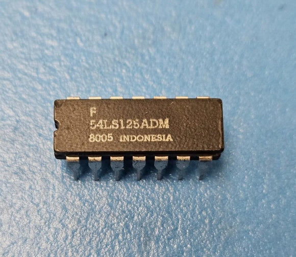 (1PC) 54LS125ADM Bus Driver, 1-Func, 4-Bit, True Output, TTL, CDIP14