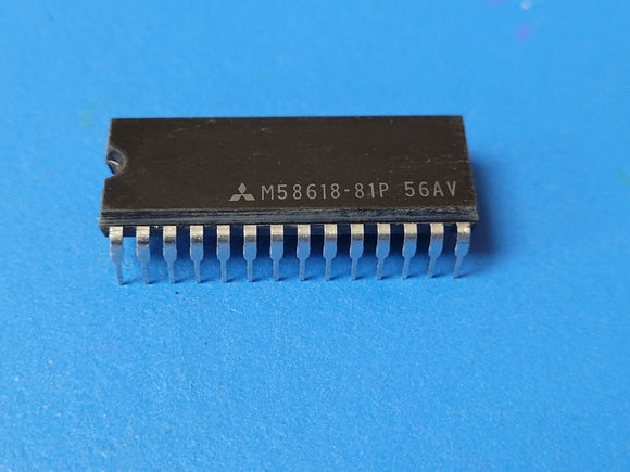 (1 PC) M5M58618-81P MITSUBISHI IC 24 PIN PDIP OBSOLETE
