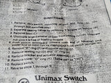 (1 PC) 2HBJ53-5 UNIMAX SWITCH SWITCH SNAP ACTION SS FORM
