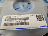 (400 PCS) MNR35J5RJ331 ROHM RES ARRAY 8 RES 330 OHM 2512