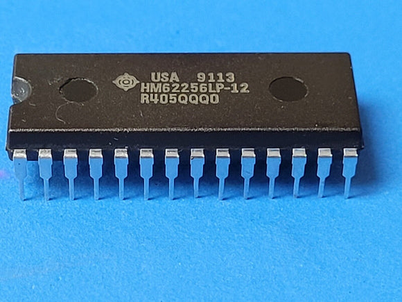 (1 PC) HM62256LP-12 HIT Standard SRAM, 32KX8, 120ns, CMOS, PDIP28