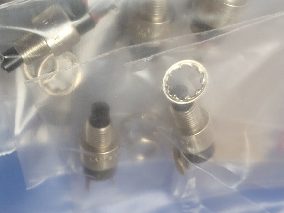 (1 PC) 8531MZQE C&K Push Button OFF Mom SPST Round Plunger 1A 120VAC 28VDC