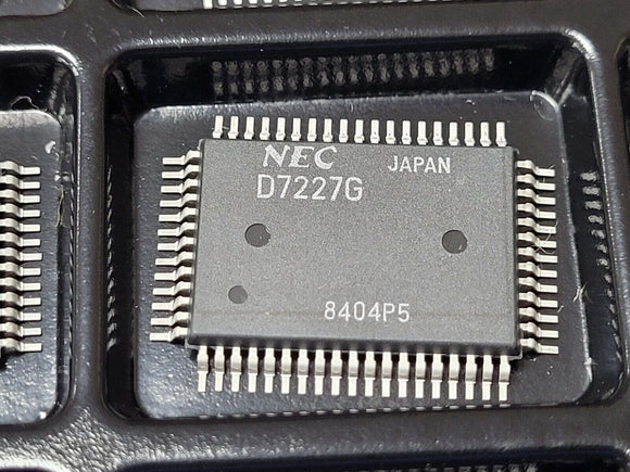 (1 PC) UPD7227G NEC Dot-Matrix LCD Controller/Driver CMOS QFP64