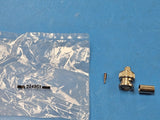 (2 PER ORDER) 204001 Amphenol CONN BNC PLUG STR 75 OHM CRIMP BEYONET LOCK