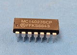 (15PCS) MC14023BCP Motorola NAND Gate, 3-Func, 3-Input, CMOS, PDIP14