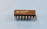 (10PCS) CD4046BE Harris Phase Locked Loop, CMOS, PDIP16