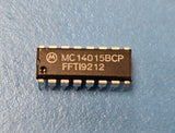 (15PCS) MC14015BCP Serial In Parallel Out, 4-Bit, Right,True Output, CMOS,PDIP16