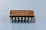 (15PCS) MC14015BCP Serial In Parallel Out, 4-Bit, Right,True Output, CMOS,PDIP16