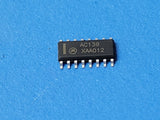 (10 PCS) MC74AC139D, MC74AC139DR2 Decoder/Demultiplexer 1 x 2:4 16-SOIC
