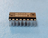 (25PCS) HEF4043BP R-S Latch 1-Func, High Level Triggered, 4-Bit, CMOS, PDIP16