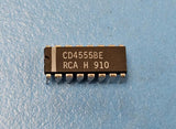 (10) CD4555BE Decoder/Driver, 4000/14000/40000 Series, True Output, CMOS, PDIP16