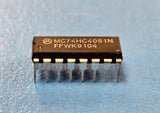 (2PCS) MC74HC4051N Single-Ended Multiplexer, 1 Func, 8 Channel, CMOS, PDIP16