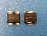 (3PCS) PIC16LF628-04I/SS RISC Microcontroller, 8-Bit, FLASH, 4MHz, CMOS, SSOP20