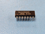 (2PCS) NJU4066BD JRC SPST, 4 Func, 1 Channel, CMOS, PDIP14