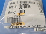 (1 PC) USBFTVC7N Amphenol Socapex Connector Cover For USB Receptacle